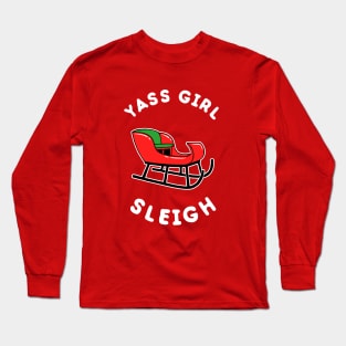 Yas Girl Sleigh Yass Long Sleeve T-Shirt